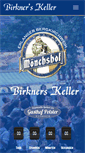 Mobile Screenshot of birkners-keller.de